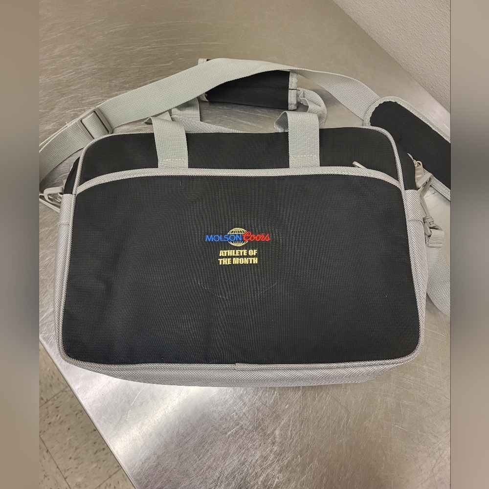 Vintage Molson and coors Athlete of the month bag
